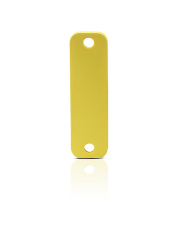 HID SlimFlex RFID tag 301 UHF M730 Yellow with 2 Hole 7mm