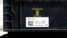 Beontag ESD on metal label 70x30 M780