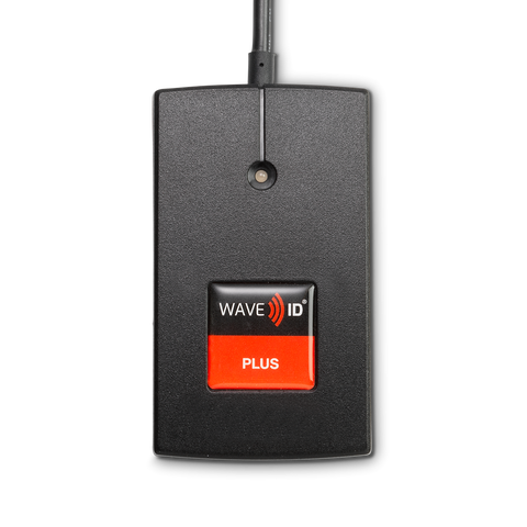 RDR-80581AKU Wave ID® Plus Keystroke V2 Black USB Reader