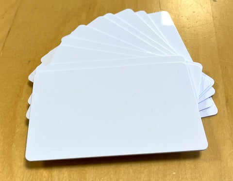 Setje van 10 laadpaal kaarten
