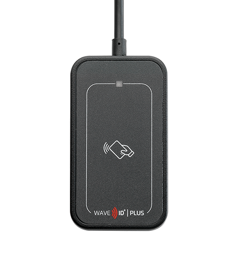 RDR-80532BKU WAVE ID Plus Mini Black SDK USB Reader
